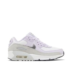 NIKE AIR MAX 90 LTR PURPLE WHITE GREY WOMEN'S SZ 6.5